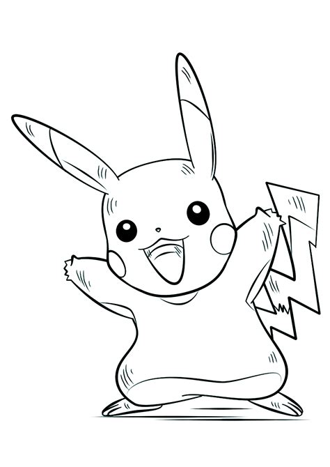 pikachu coloring|Coloriages